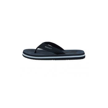 Papuci flip-flop cu garnituri tricotate Brodale