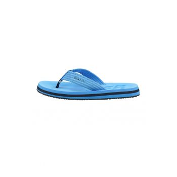 Papuci flip-flop cu garnituri tricotate Brodale