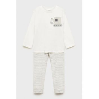 Pijama lunga din bumbac