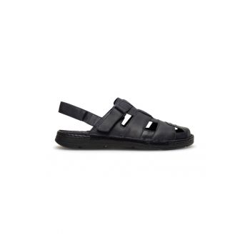 Sandale barbati -  590559 - Piele naturala - Bleumarin -