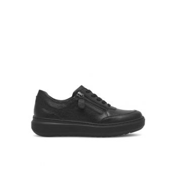 Tenisi dama -  590558836870039 - Piele naturala - Negru