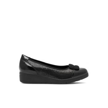 Tenisi dama -  590558849186637 - Piele naturala - Negru