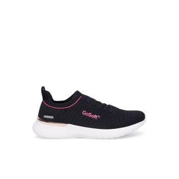 Tenisi dama -  590558866599138 - Piele ecologica - Negru