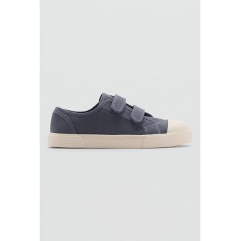 Tenisi de bumbac cu velcro