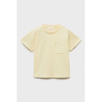 Tricou cu buzunar pe piept