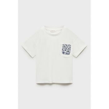 Tricou cu buzunar pe piept