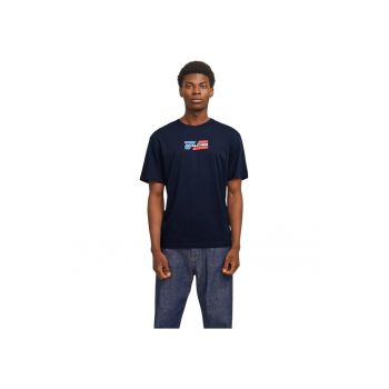Tricou JACK &JONES Corp Graphic Albastru inchis