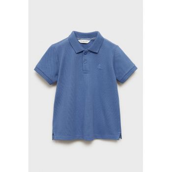 Tricou polo din bumbac pique