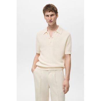 Tricou polo tricotat