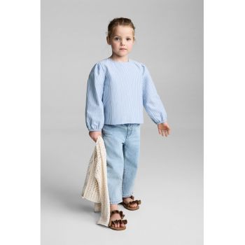 Bluza din bumbac cu model in dungi