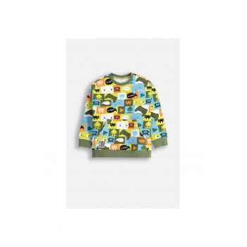 Bluzon cu imprimeu grafic - Multicolor