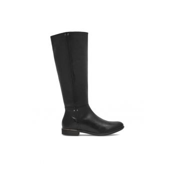Botine dama -  590486237725437 - Piele naturala - Negru