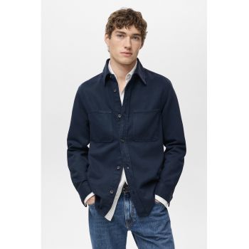Camasa regular-fit din amestec de tencel