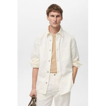 Camasa regular-fit din amestec de tencel