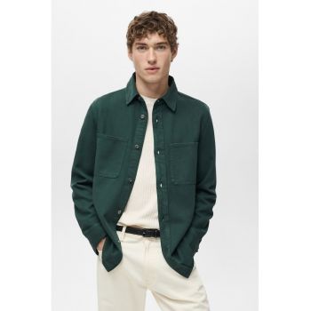 Camasa regular-fit din amestec de tencel