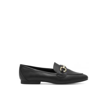 Mocasini dama -  377283 - Piele ecologica - Negru