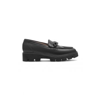 Mocasini dama -  590559 - Piele naturala - Negru -