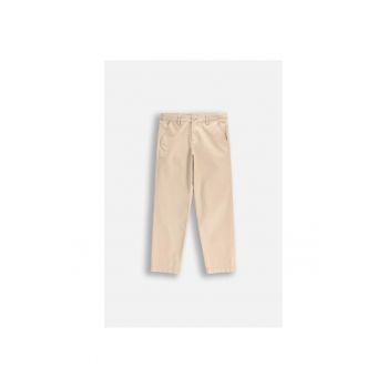 Pantaloni copii -  bumbac - bej