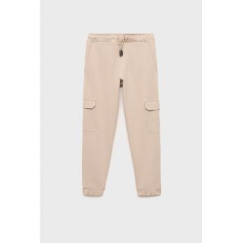Pantaloni de trening cargo din bumbac