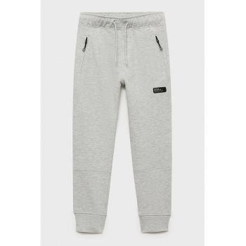 Pantaloni de trening cu buzunare cu fermoar