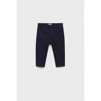 Pantaloni slim fit cu banda elastica in talie