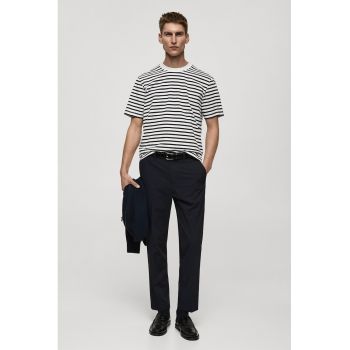 Pantaloni slim fit cu buzunare laterale