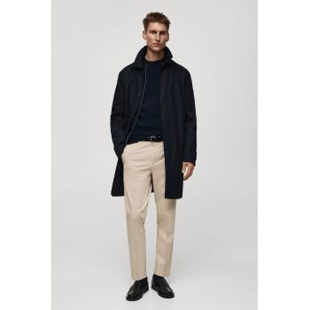 Pantaloni slim fit cu buzunare laterale