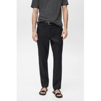 Pantaloni slim-fit din in
