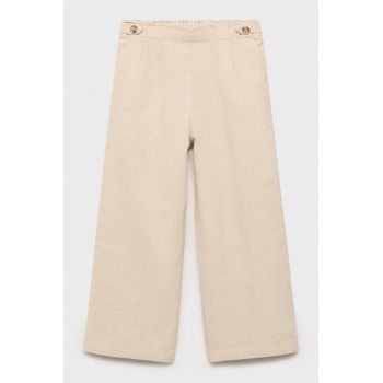 Pantaloni uni de bumbac