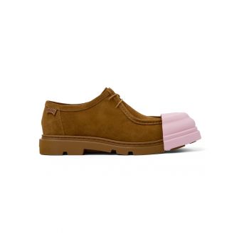 Pantofi boat de piele intoarsa Junction 20621
