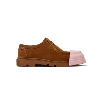 Pantofi boat de piele intoarsa Junction 20651