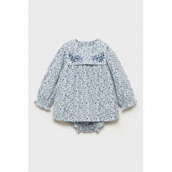 Rochie babydoll de bumbac cu chiloti