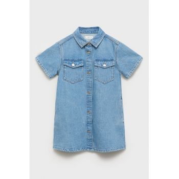 Rochie-camasa din denim