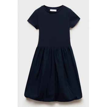 Rochie de bumbac cu fusta bufante
