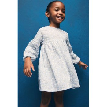 Rochie evazata din bumbac