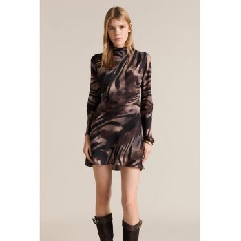 Rochie mini cu maneci lungi