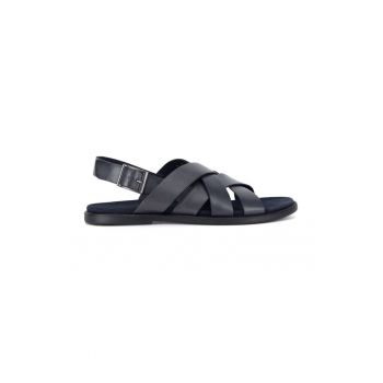 Sandale barbati -  590559 - Piele naturala - Bleumarin