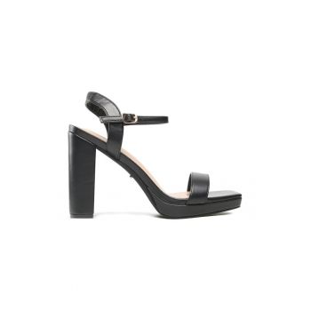 Sandale dama -  590486 - Sintetic - Negru -