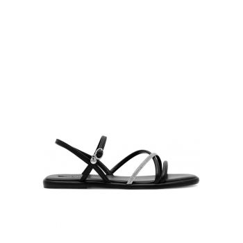 Sandale dama -  590558855534637 - Sintetic - Negru