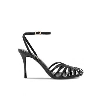Sandale dama -  590558858365336 - Piele naturala - Negru