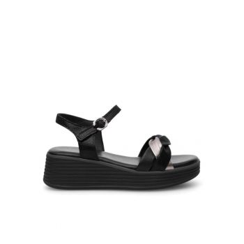 Sandale dama -  590558859190040 - Piele naturala - Negru