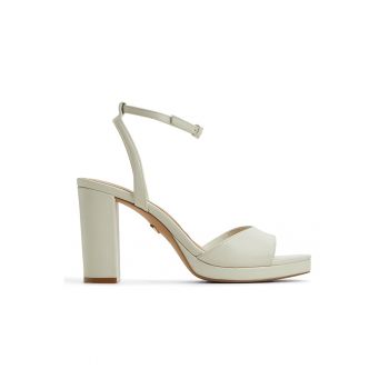 Sandale de piele cu toc masiv Gracious