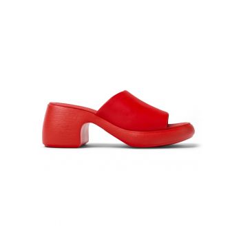 Sandale slip-on cu toc masiv Thelma