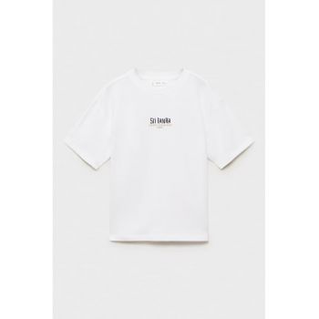 Tricou cu imprimeu pe partea din spate