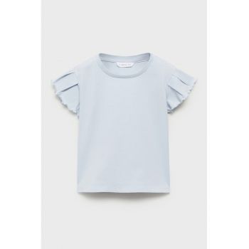 Tricou din bumbac cu decolteu rotund