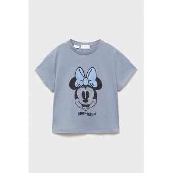 Tricou din bumbac cu model Minnie Mouse