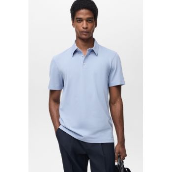 Tricou polo cu model uni