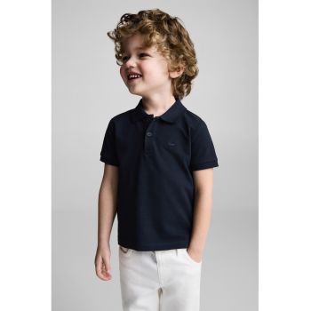 Tricou polo din bumbac pique