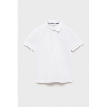 Tricou polo din bumbac pique