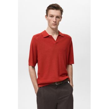 Tricou polo tricotat